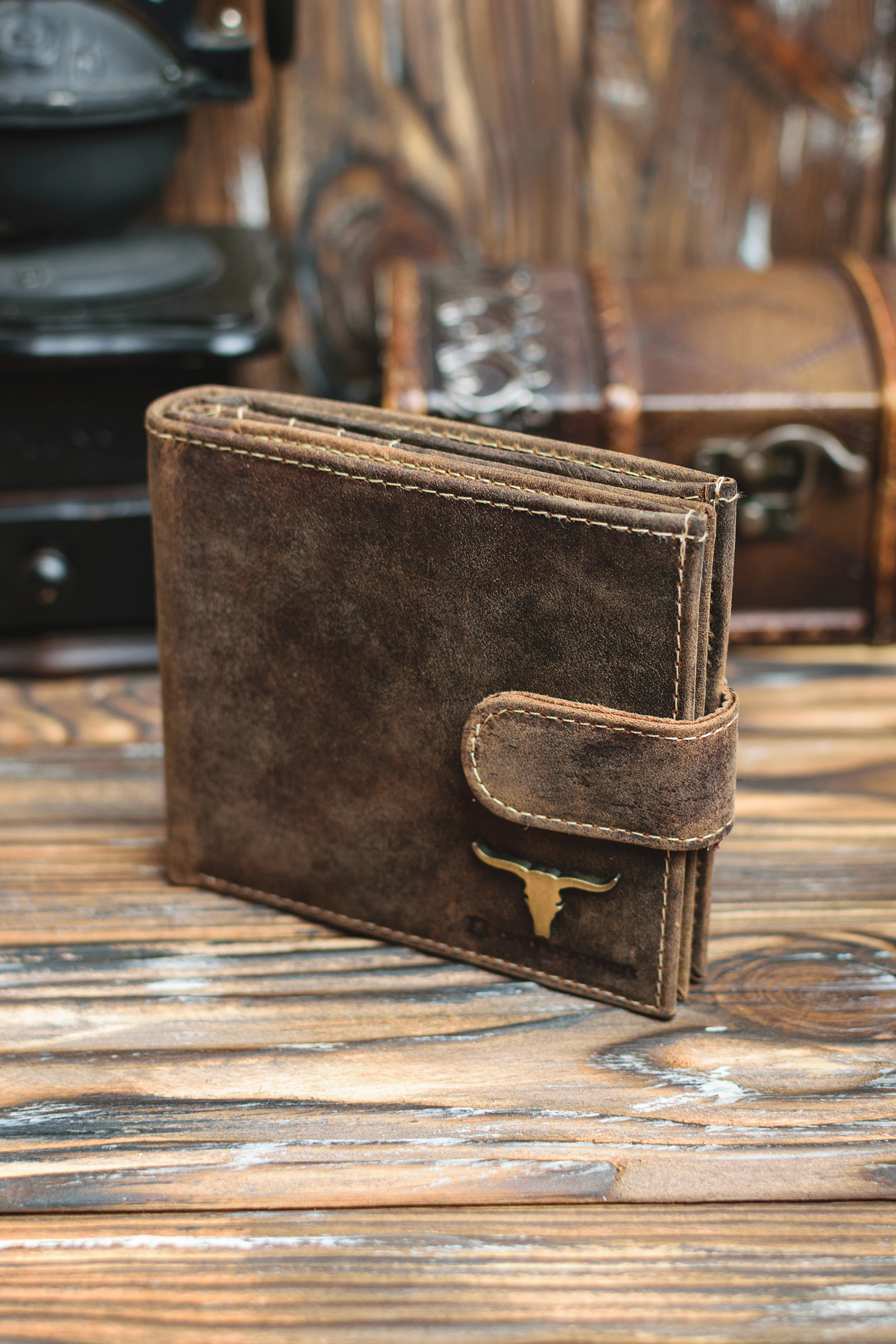 Гаманець чоловічий DNK Leather DNK-01L-BAW-TAN Гаманець чоловічий DNK Leather DNK-01L-BAW-TAN